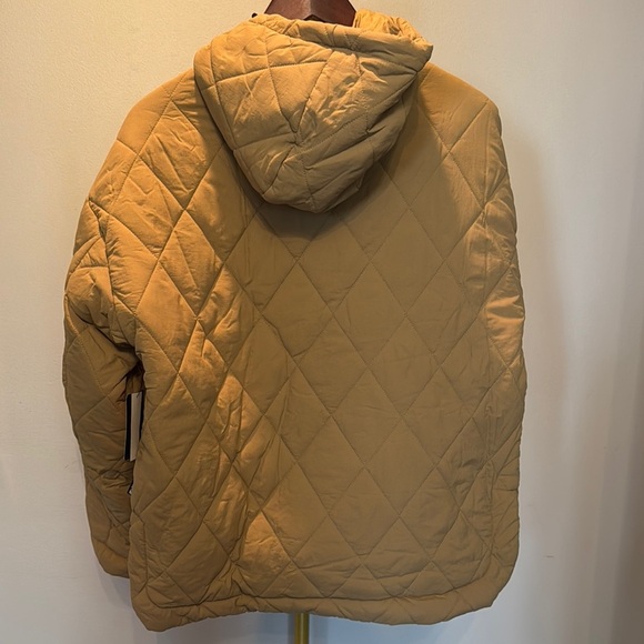 Russ Quilted Camel Puffer Jacket NWT M - Picture 5 of 14
